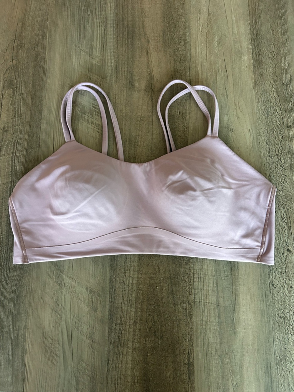 Lululemon Like a Cloud Bra b/c cups Sz 10 *light purple/grey*